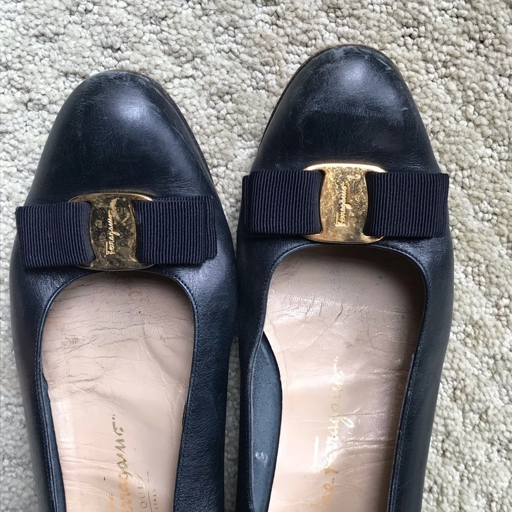 FERRAGAMO short heeled loafers - Picture 3 of 12